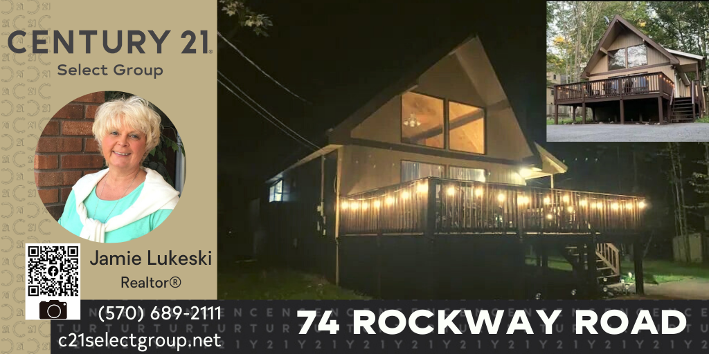 NEW PRICE!  74 Rockway Road: Stunning Hideout Chalet