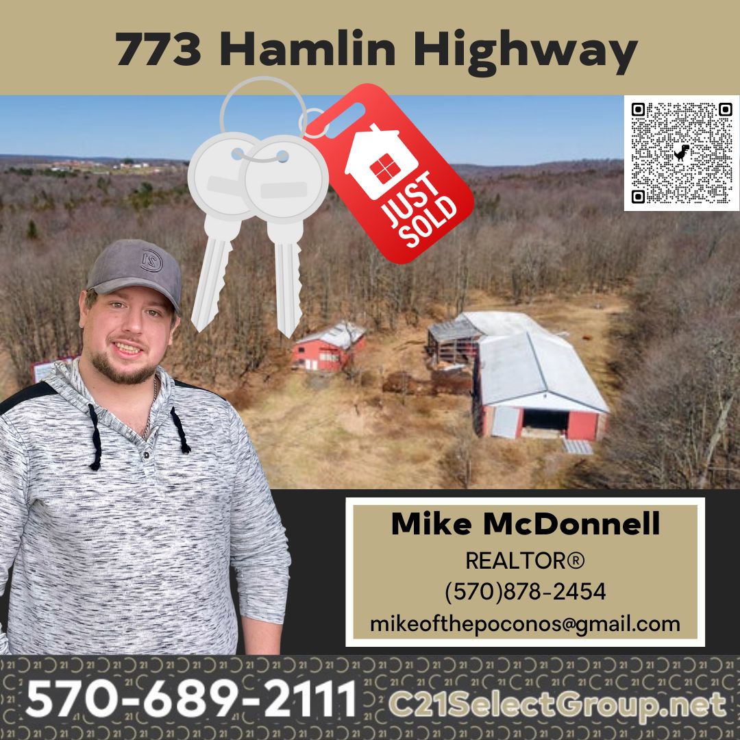SOLD! 773 Hamlin Highway: Lake Ariel Commercial Property