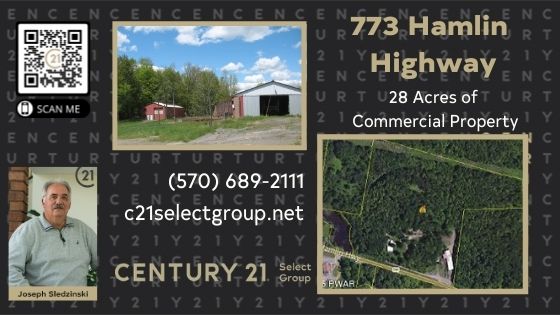 773 Hamlin Highway: 28 Acres of Commercial Property