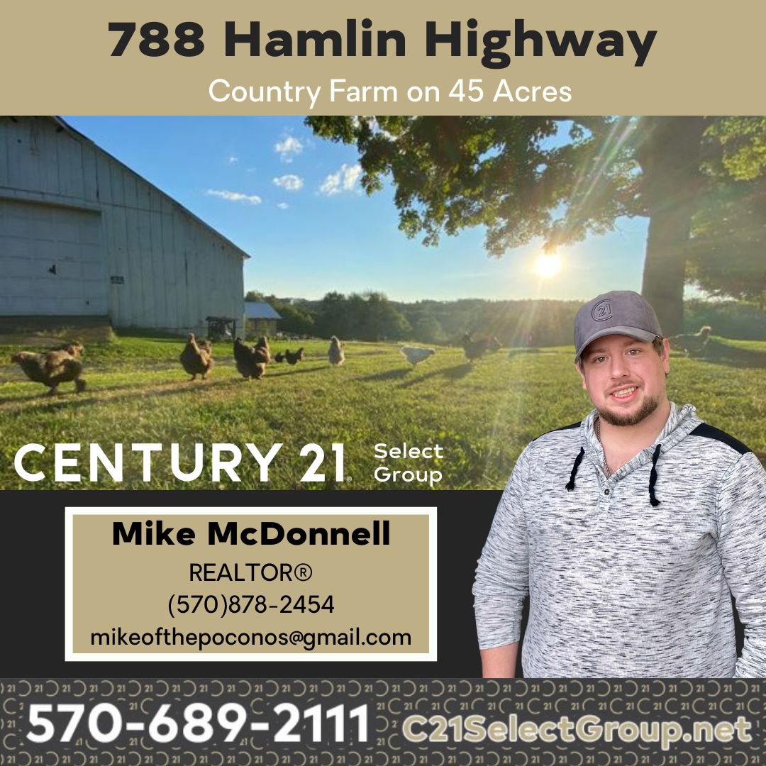 788 Hamlin Highway: Stunning 45+ Acres of Farm and Fields