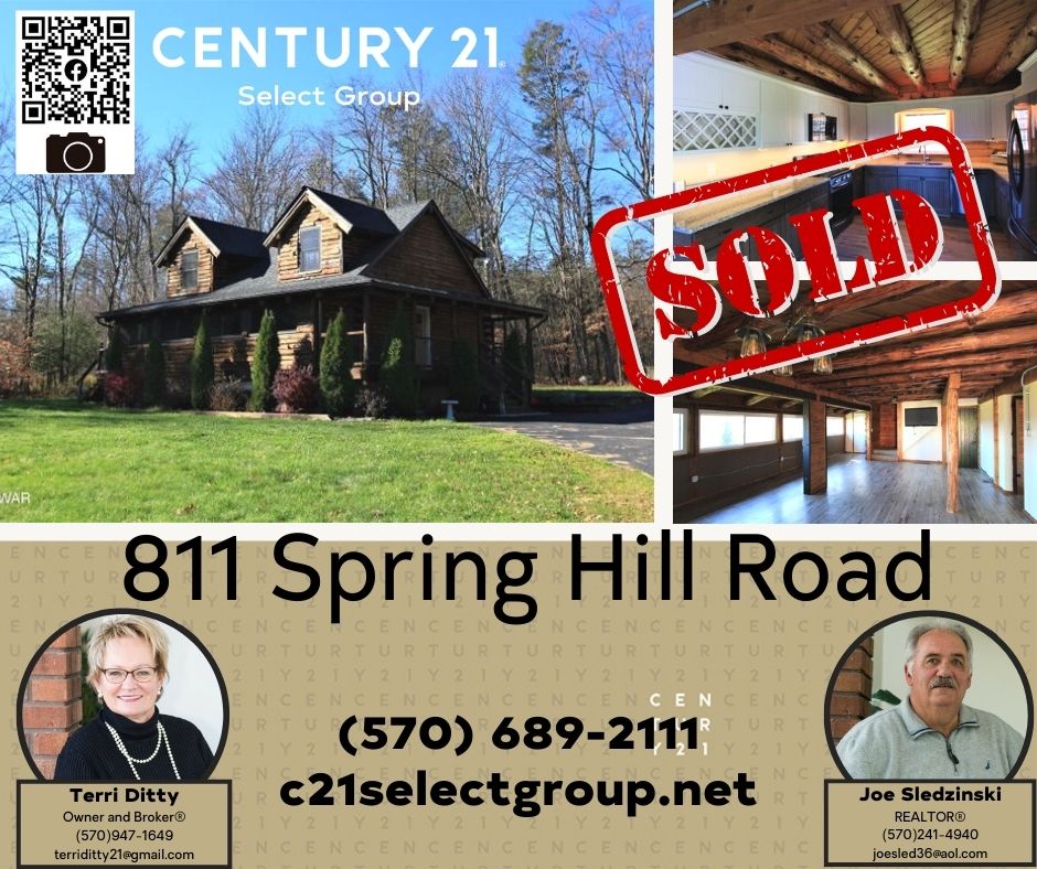 SOLD! 811 Spring Hill Road: Sterling PA