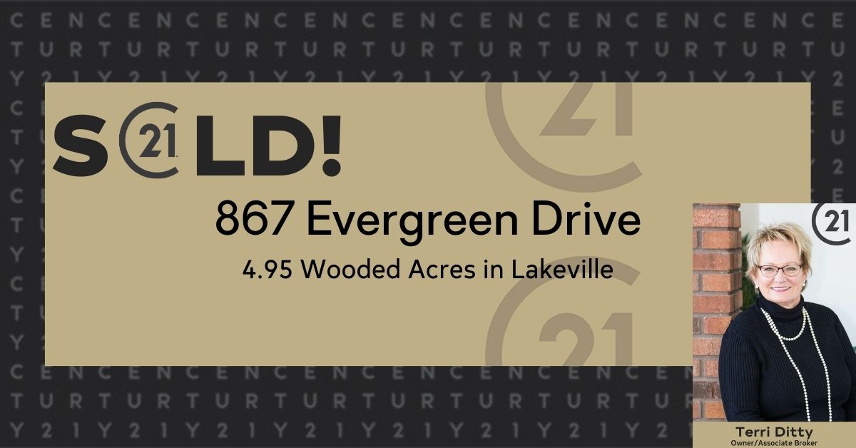 SOLD! 867 Evergreen Drive: Lakeville