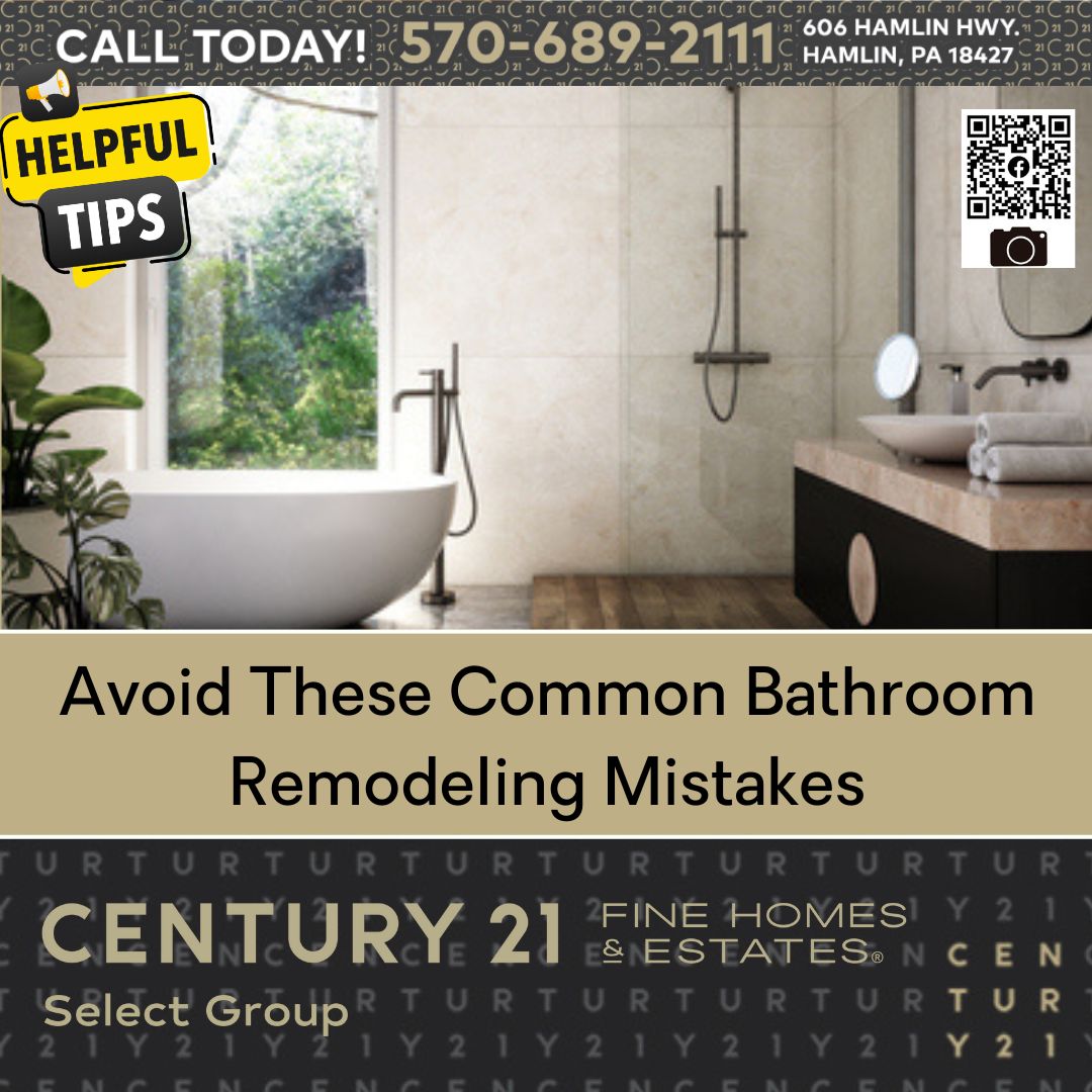 Avoid These Common Bathroom Remodeling Mistakes