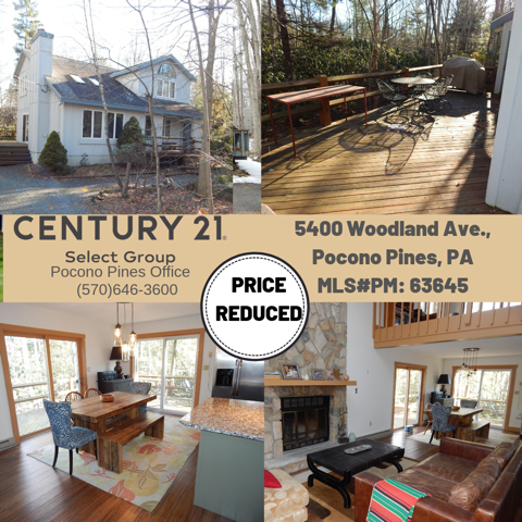 PRICE REDUCED on 5400 Woodland Ave. in Lake Naomi PM-63645