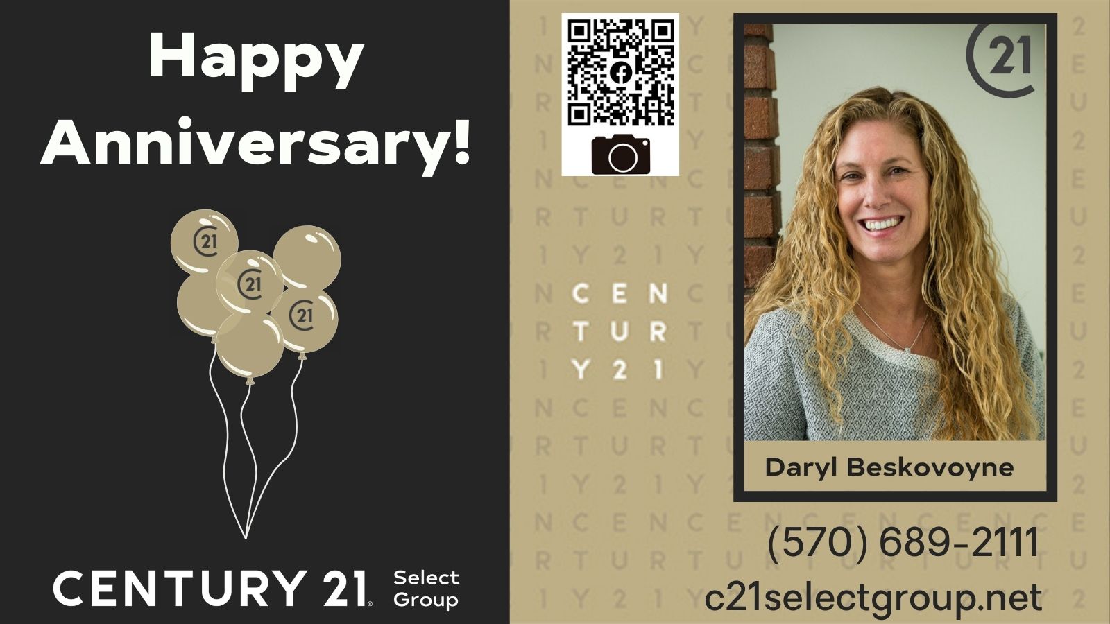 Happy C21 Anniversary, Daryl!
