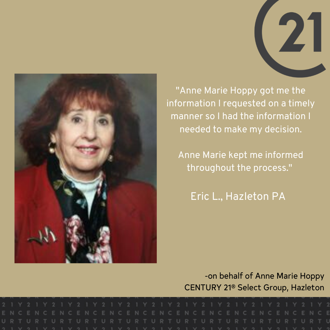 A Testimonial for Anne Marie Hoppy!