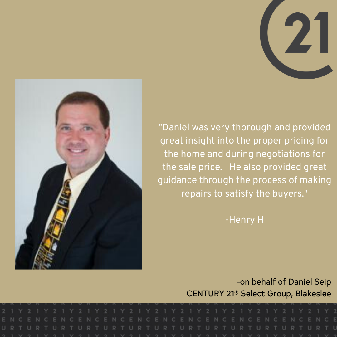 Dan Seip provided great insight to this client!
