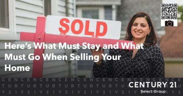 Here's What Must Stay and What Must Go When Selling Your Home