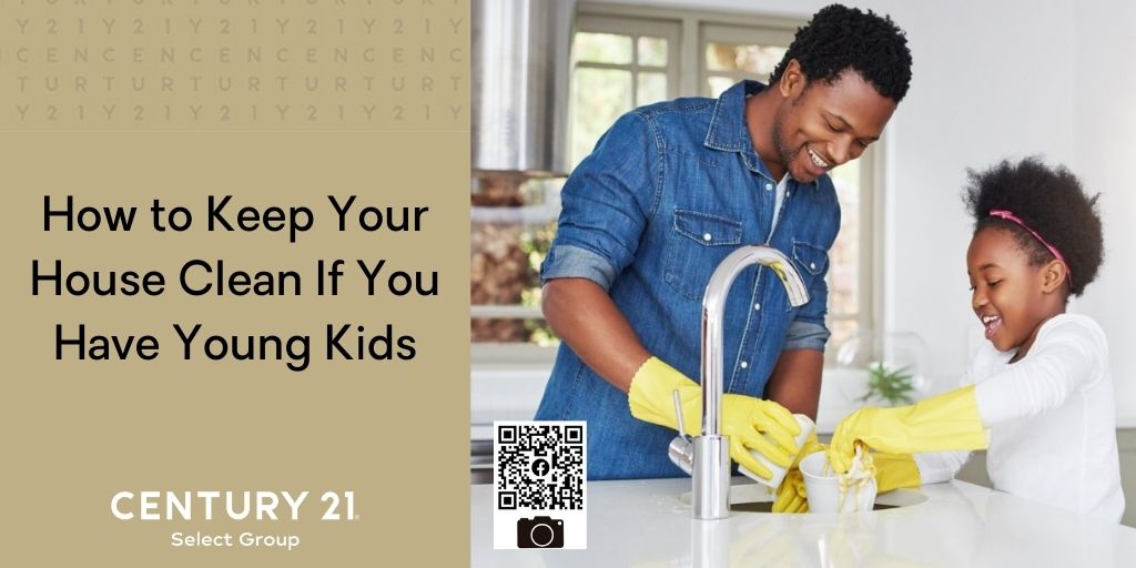 How to Keep Your House Clean If You Have Young Kids