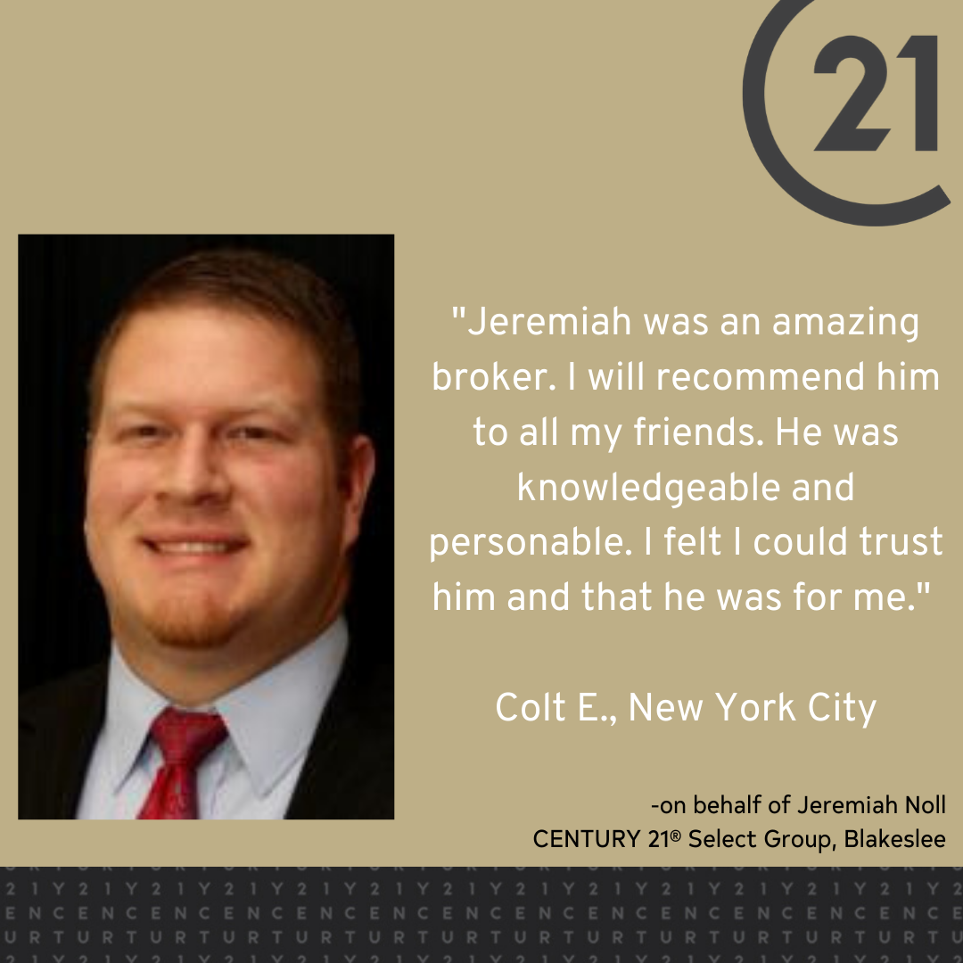 Jeremiah Noll earned his client's trust!