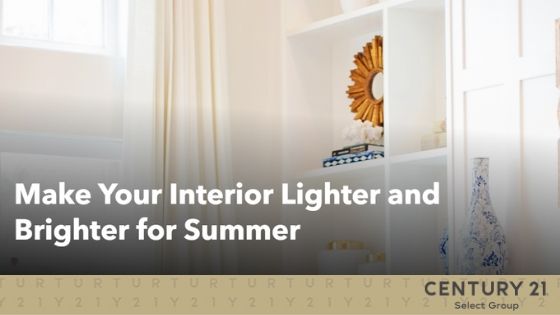 Make Your Interior Lighter and Brighter for Summer