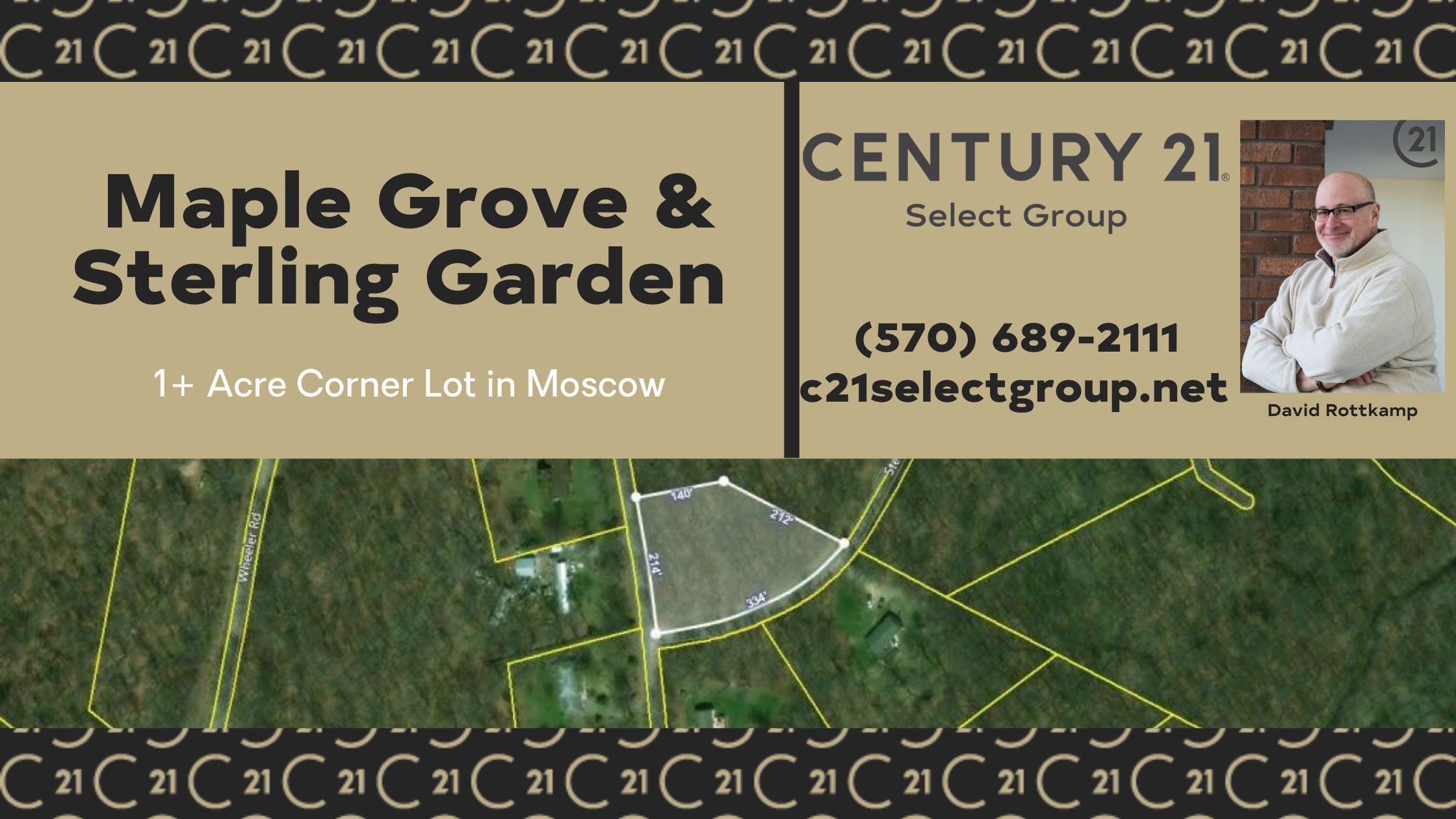 Maple Grove & Sterling Garden: 1+ Acre Corner Lot in Moscow