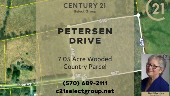 Petersen Drive: 7.05 Acre Wooded Country Parcel