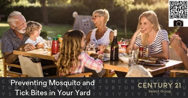 Preventing Mosquito and Tick Bites in Your Yard