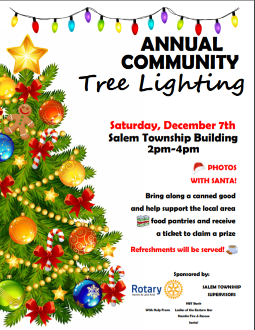 Annual Community Tree Lighting!