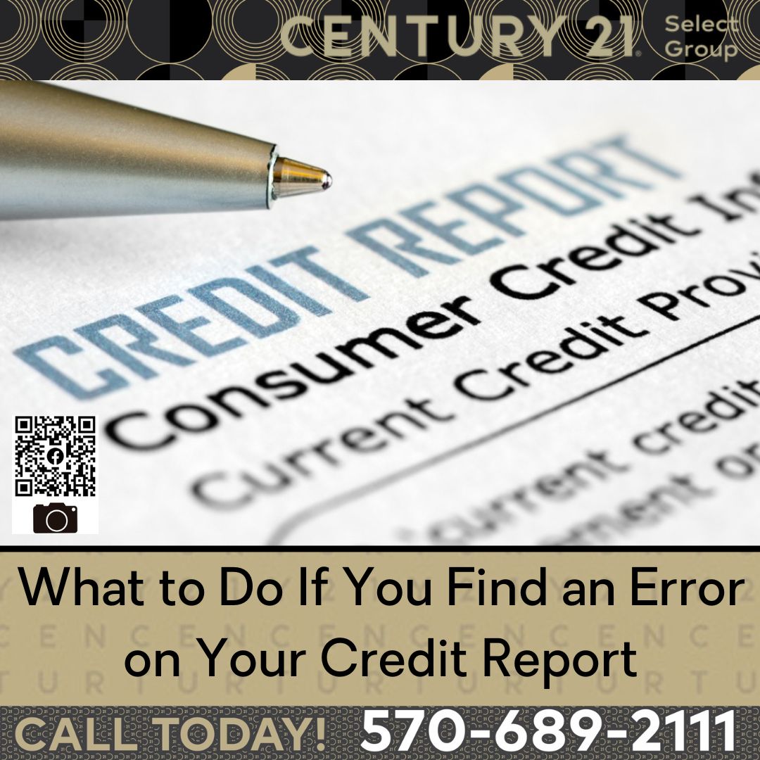 What to Do If You Find an Error on Your Credit Report