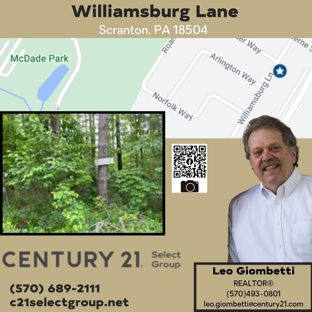Williamsburg Lane: Wooded Scranton Lot-Walk to McDade Park!