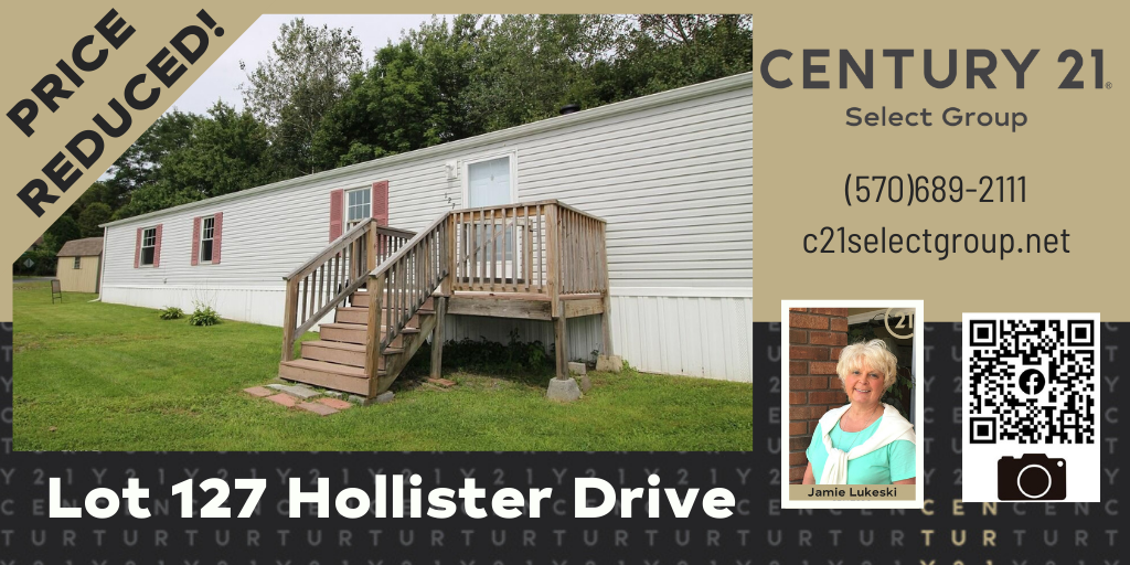PRICE REDUCED! Lot 127 Hollister Drive: Renovated Mobile in Hollister Heights