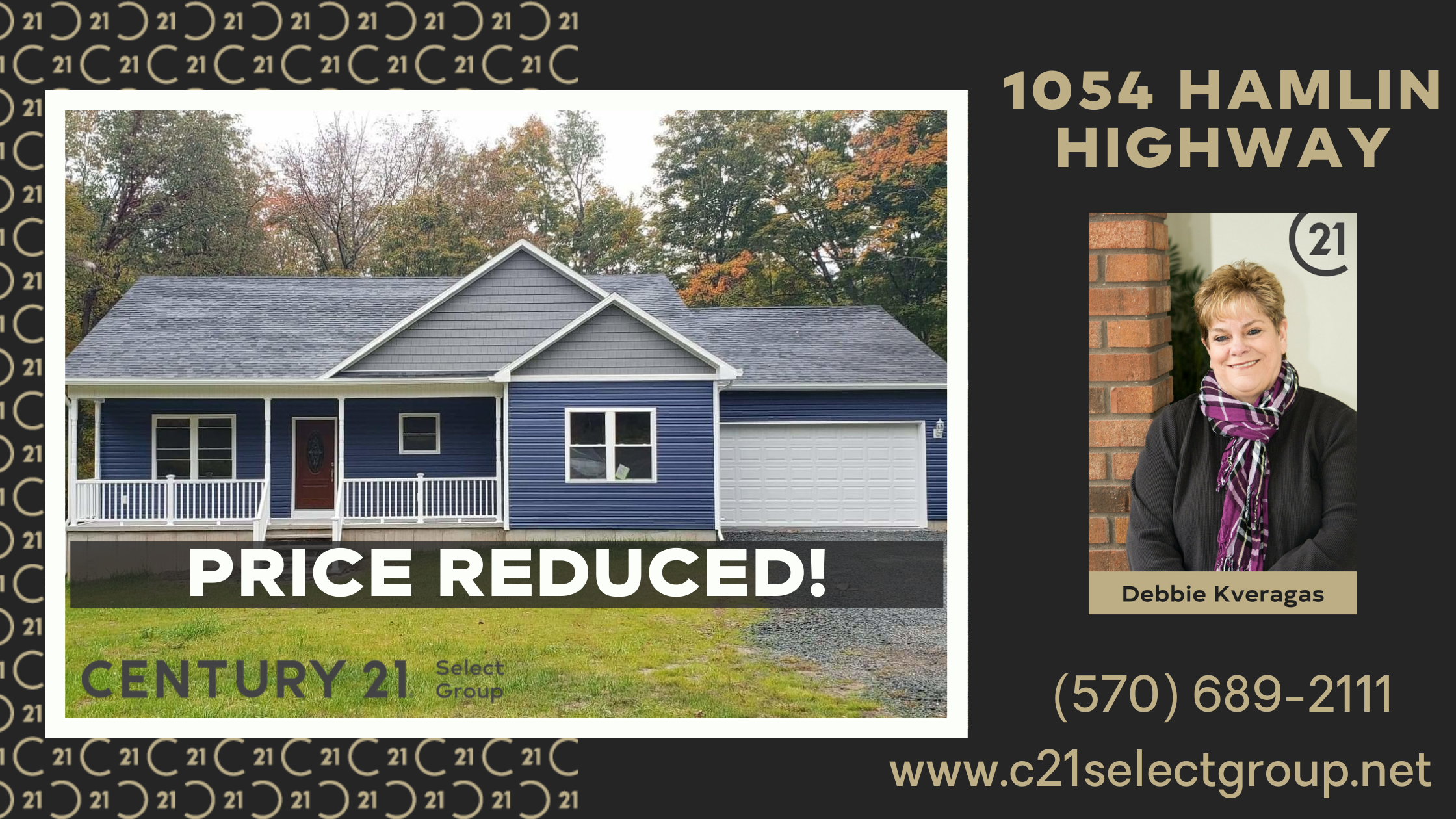 PRICE REDUCED! 1054 Hamlin Hwy: Brand New Ranch Home on 2.82 Acres