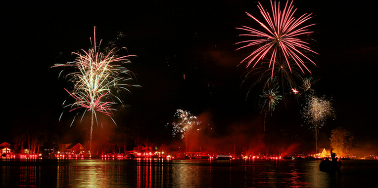Conesus Lake Fireworks For Charity