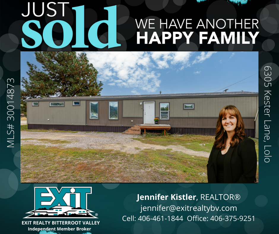 6305 Kester Ln, Lolo- Just Sold!