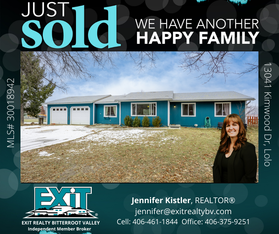 13041 Kimwood Dr, Lolo - Just Sold!