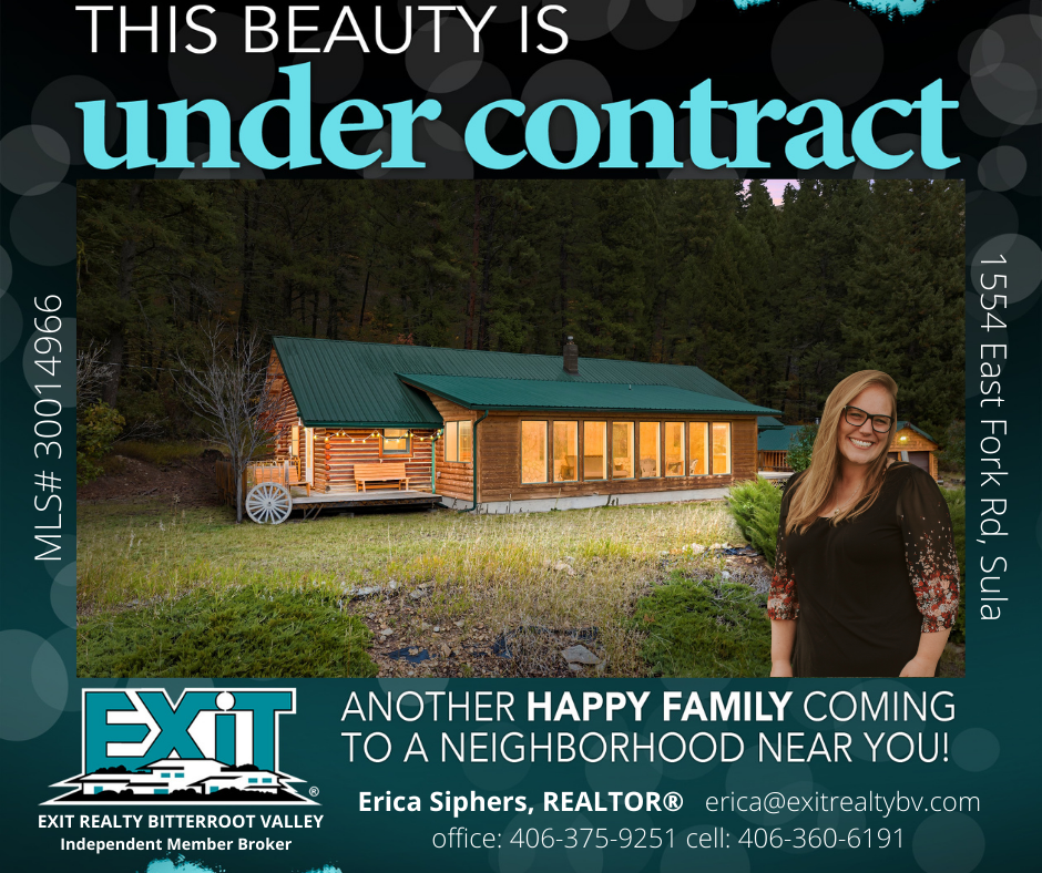 1554 East Fork Rd, Sula- Under Contract!