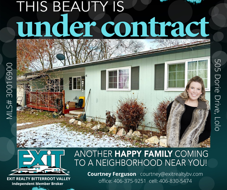 505 Dorie Drive, Lolo- Under Contract!
