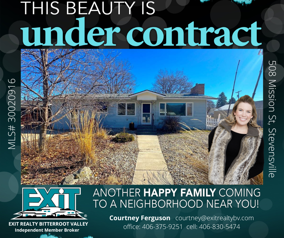 508 Mission Street, Stevensville- Under Contract!