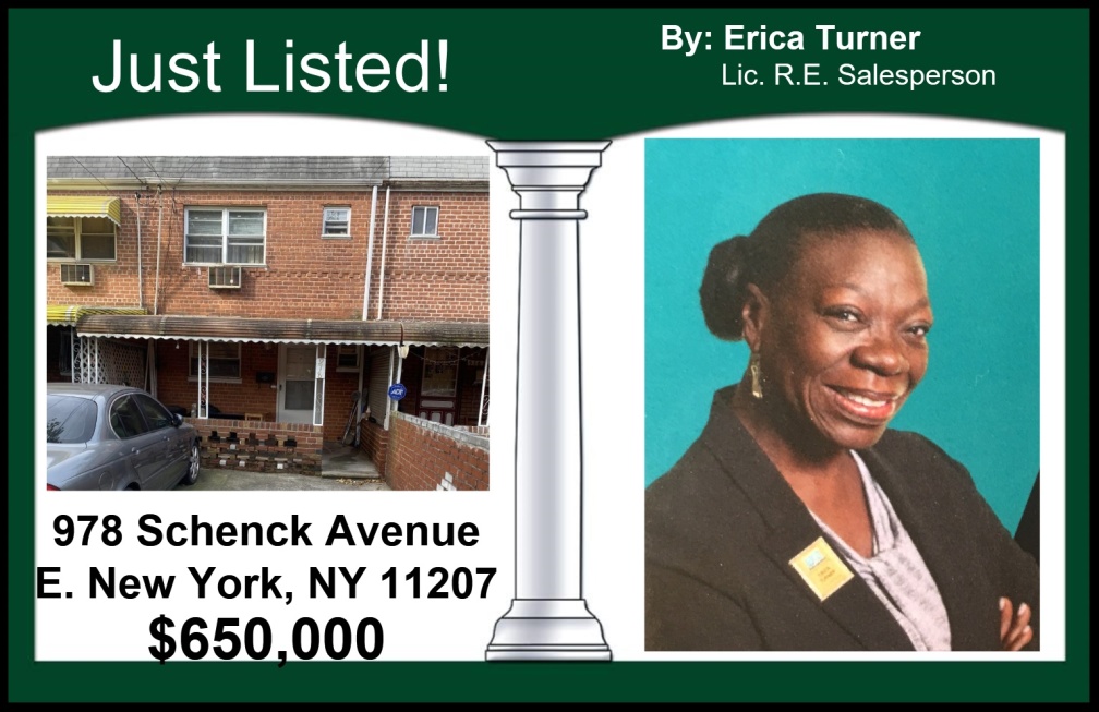 Just Listed in E. New York - MLS # 3249298