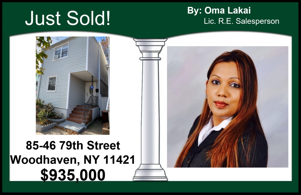 Just Sold in Woodhaven