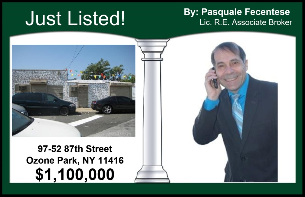 Just Listed in Ozone Park MLS # 3260867
