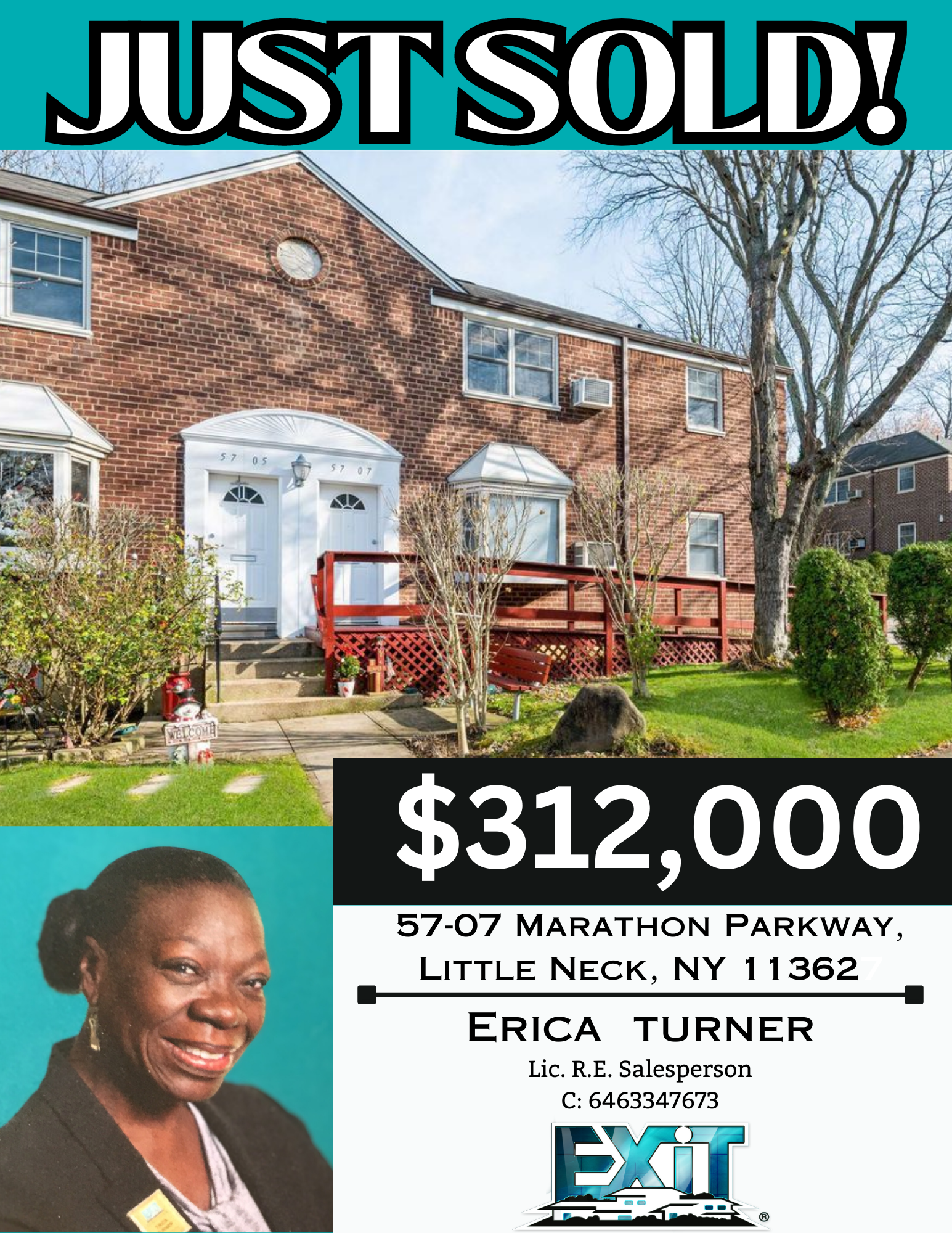 Just Sold by Erica Turner in Little Neck