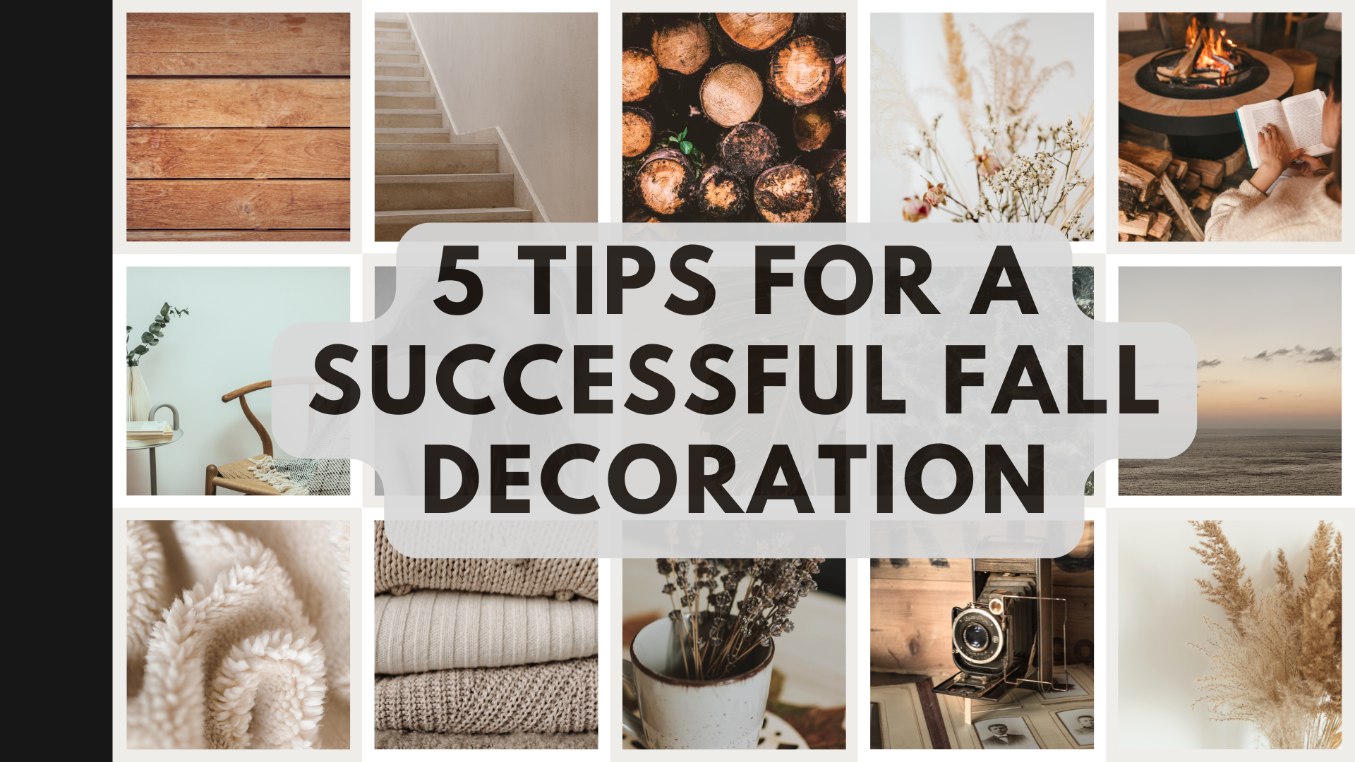 5 tips for a successful fall decoration