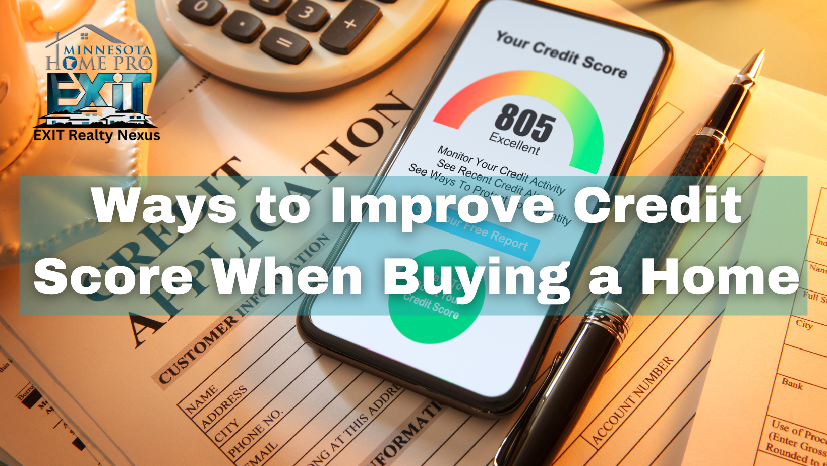 Ways to Improve Credit Score when Buying a Home