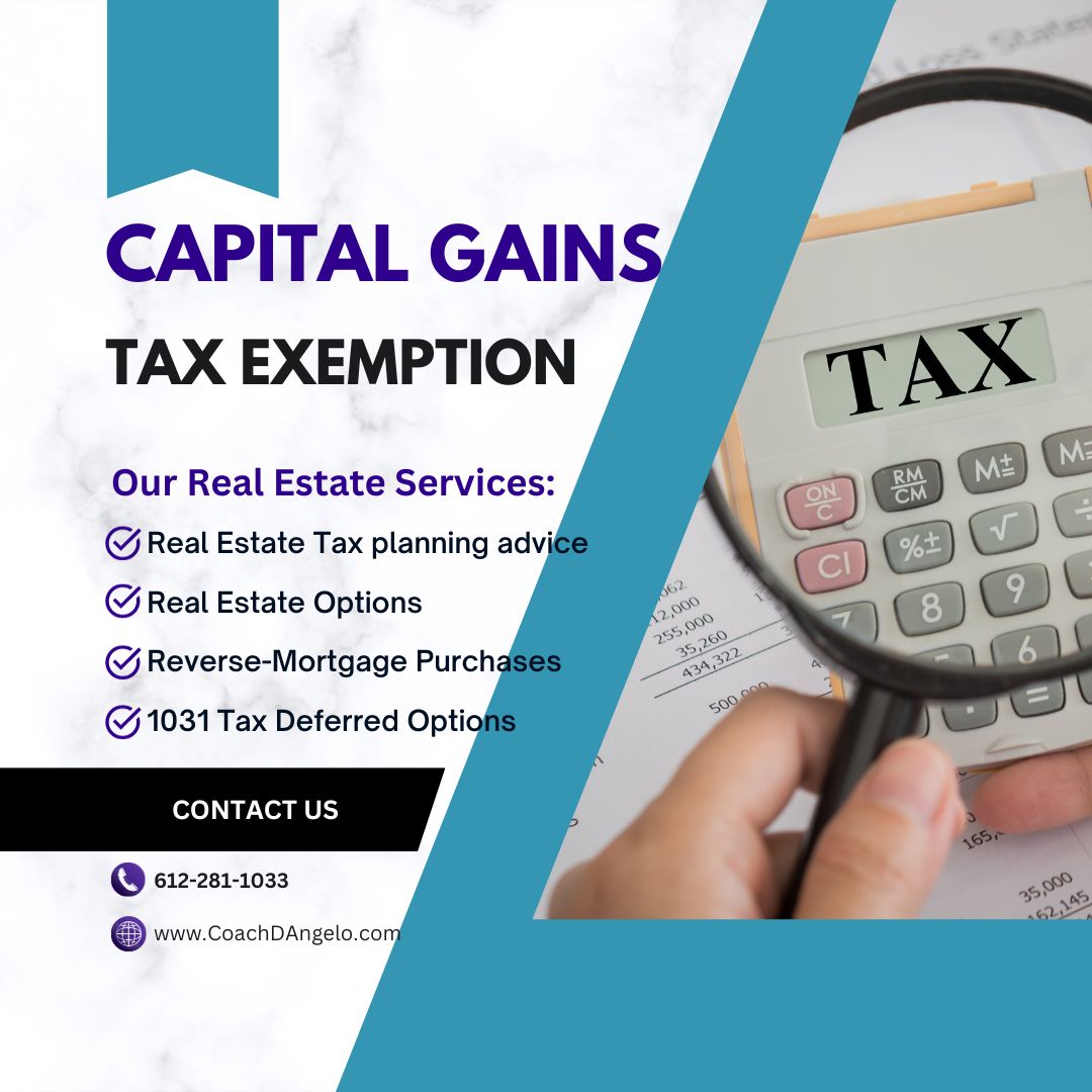 Navigating the Capital Gains Tax Exemption When Selling Your Property in  Minnesota