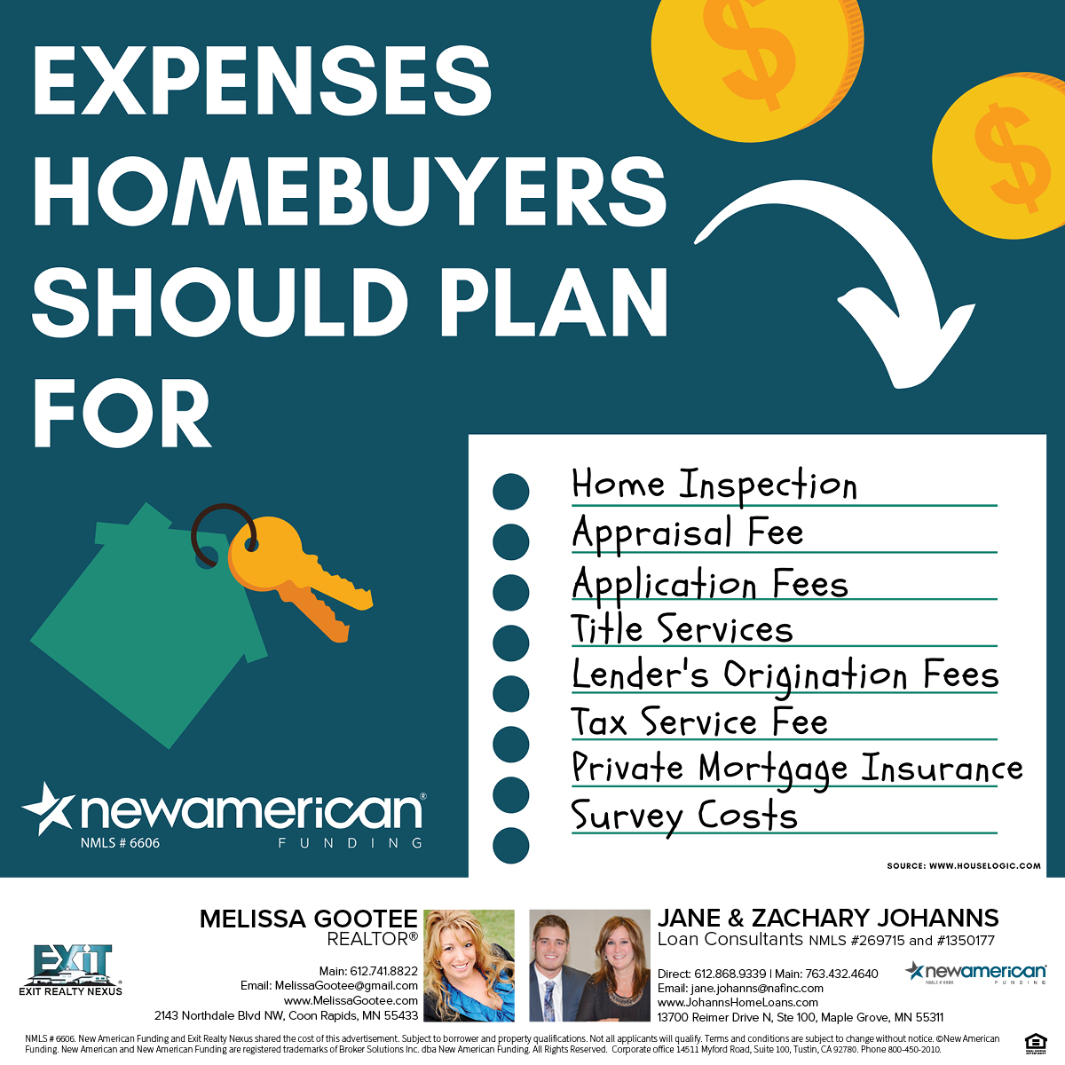 Expenses Homebuyers Should Plan For