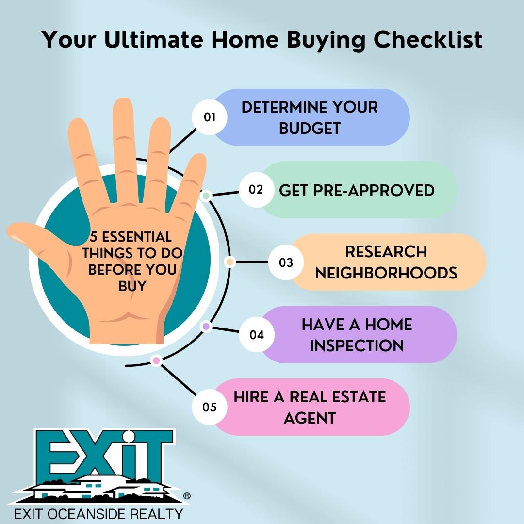 Your Ultimate Home Buying Checklist: 5 Essential Things to Do Before You Buy