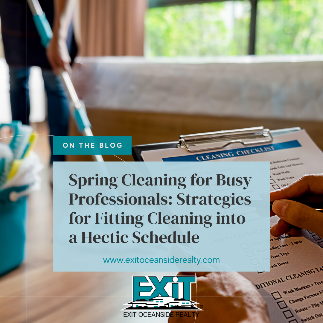 Spring Cleaning for Busy Professionals: Strategies for Fitting Cleaning into a Hectic Schedule