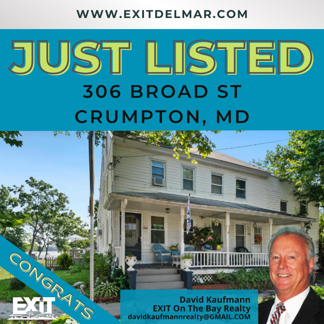 JUST LISTED! 306 Broad St, Crumpton, MD
