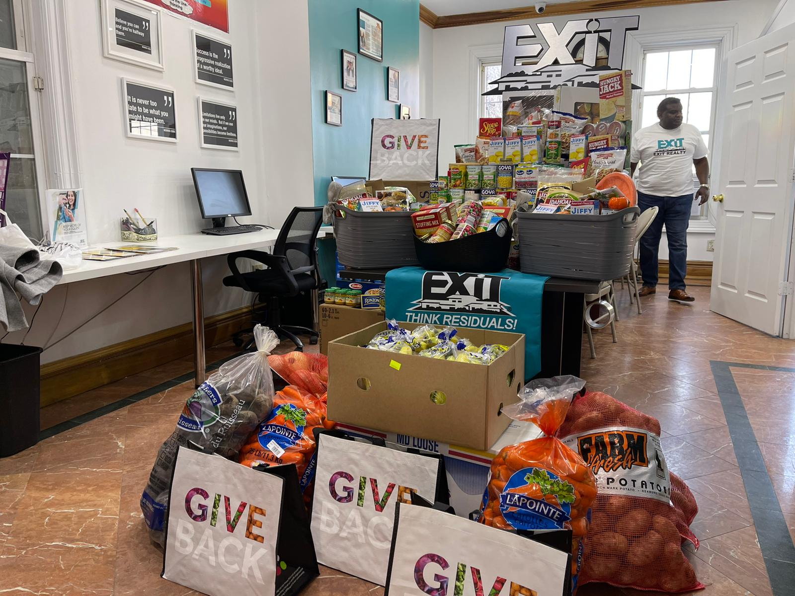 Anthony Domathoti and EXIT Realty Premium giving back to the community