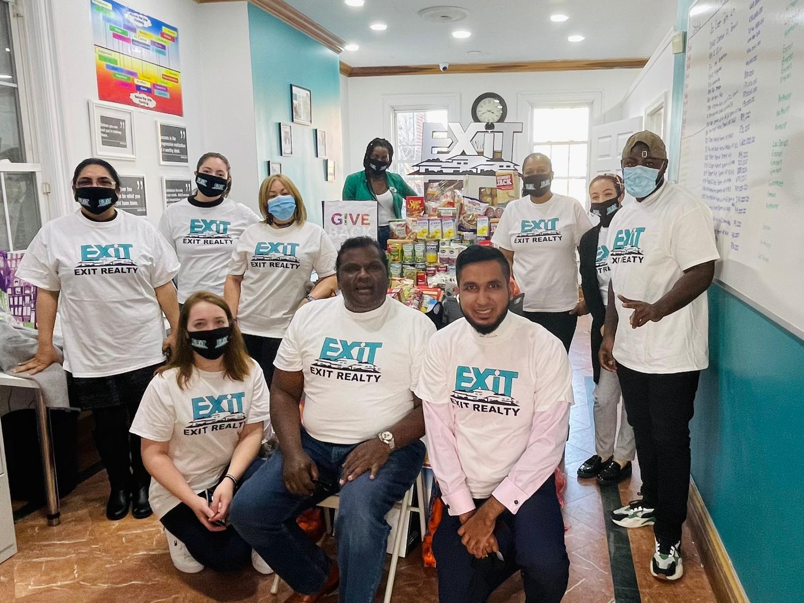 Anthony Domathoti and EXIT Realty Premium giving back to the community