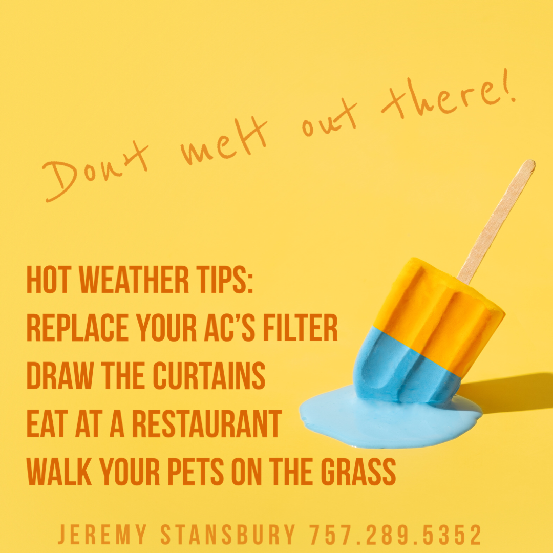 It’s hot! Here’s some tips!
