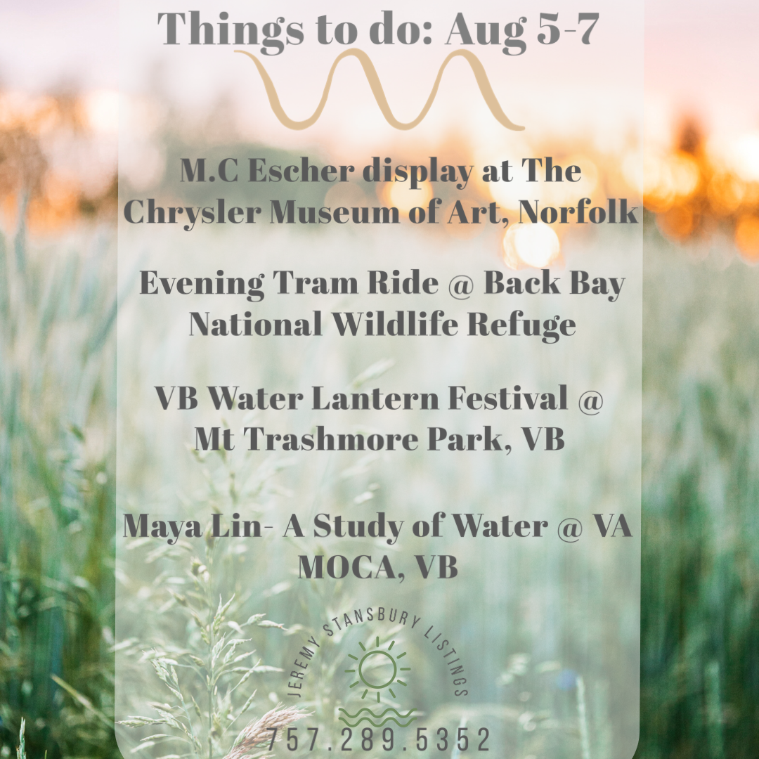 Things to do- Aug 5-7, 2022