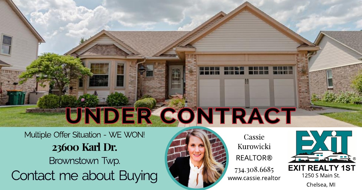 Under Contract - 23600 Karl Dr., Brownstown Twp, MI