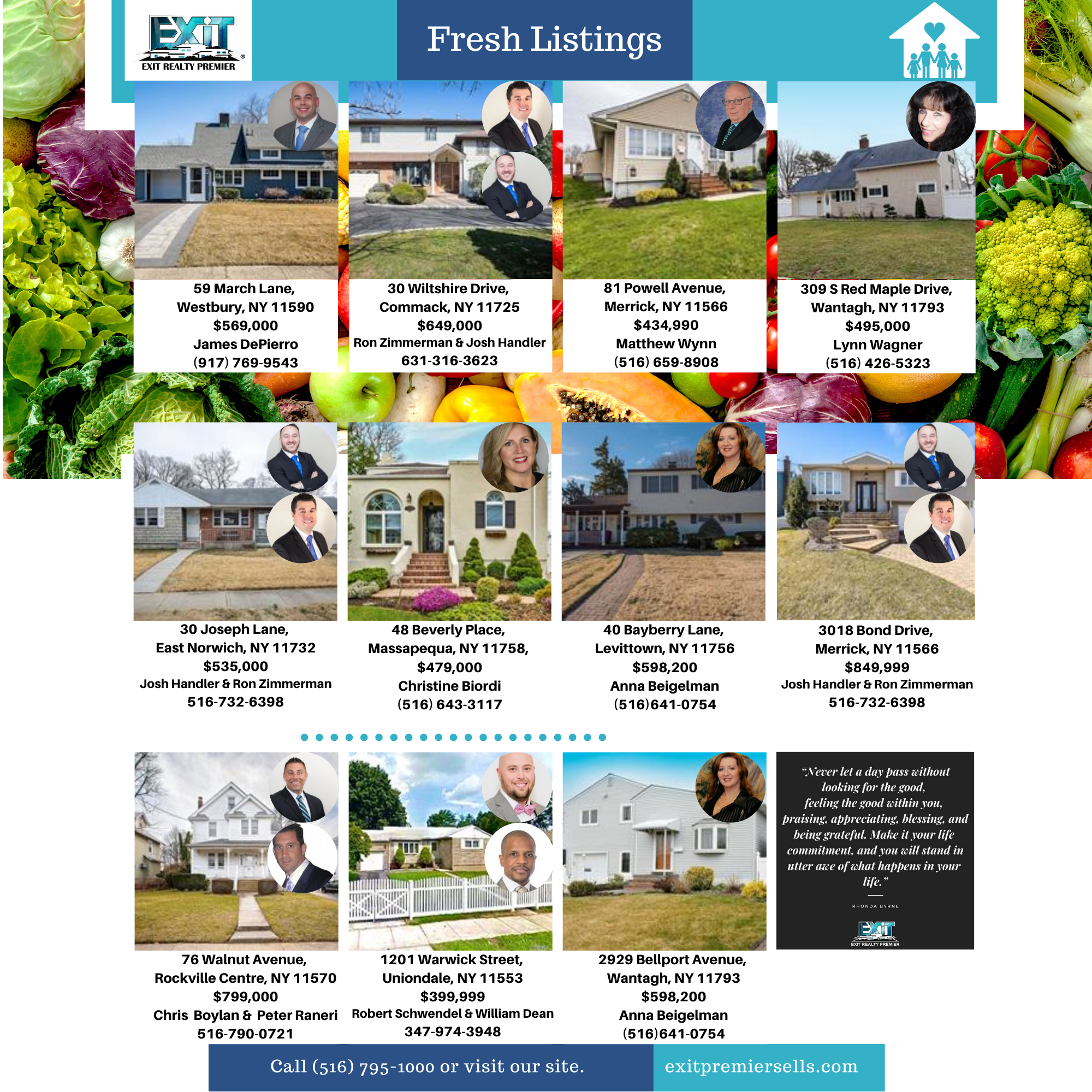 Long Island Listings Late March