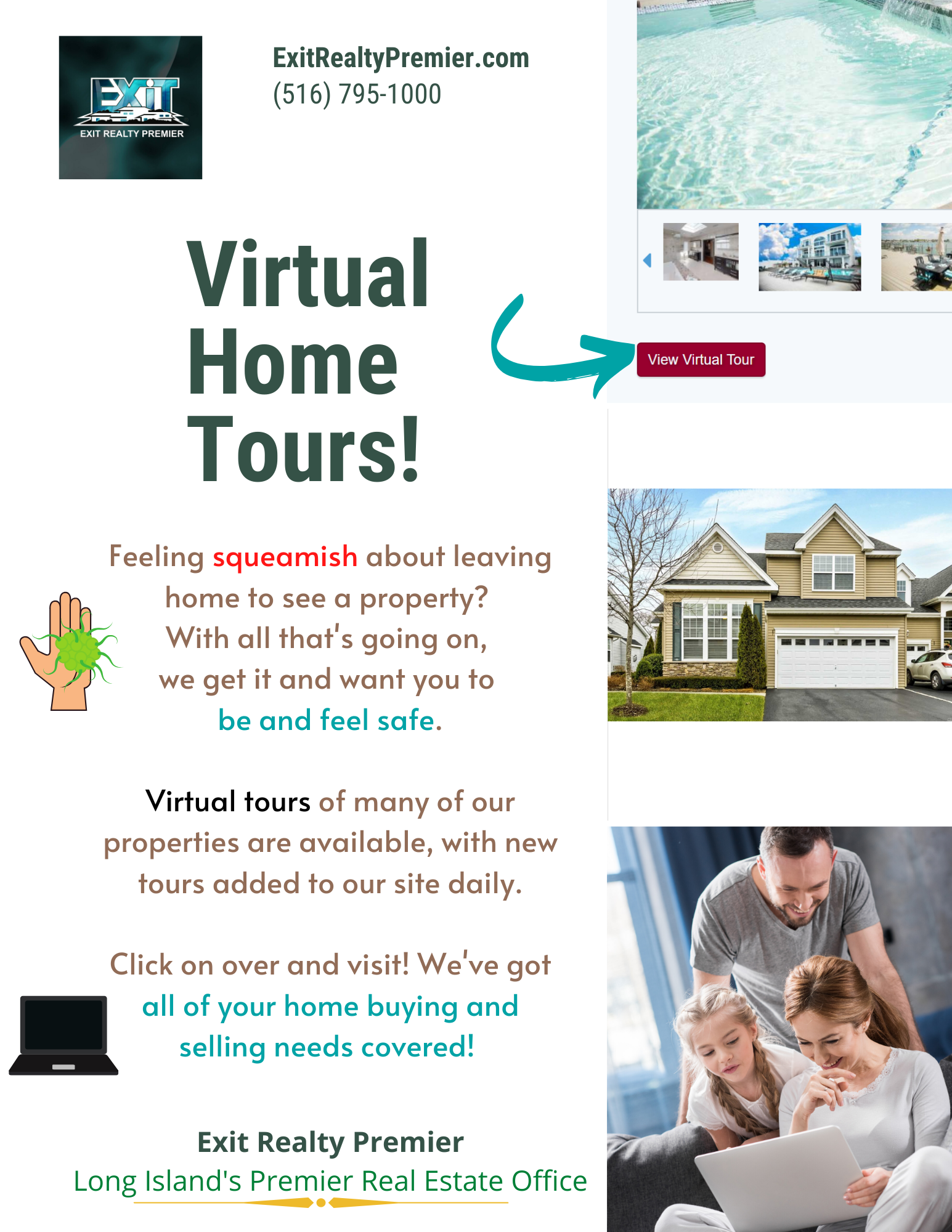Virtual Home Tours Long Island Agents