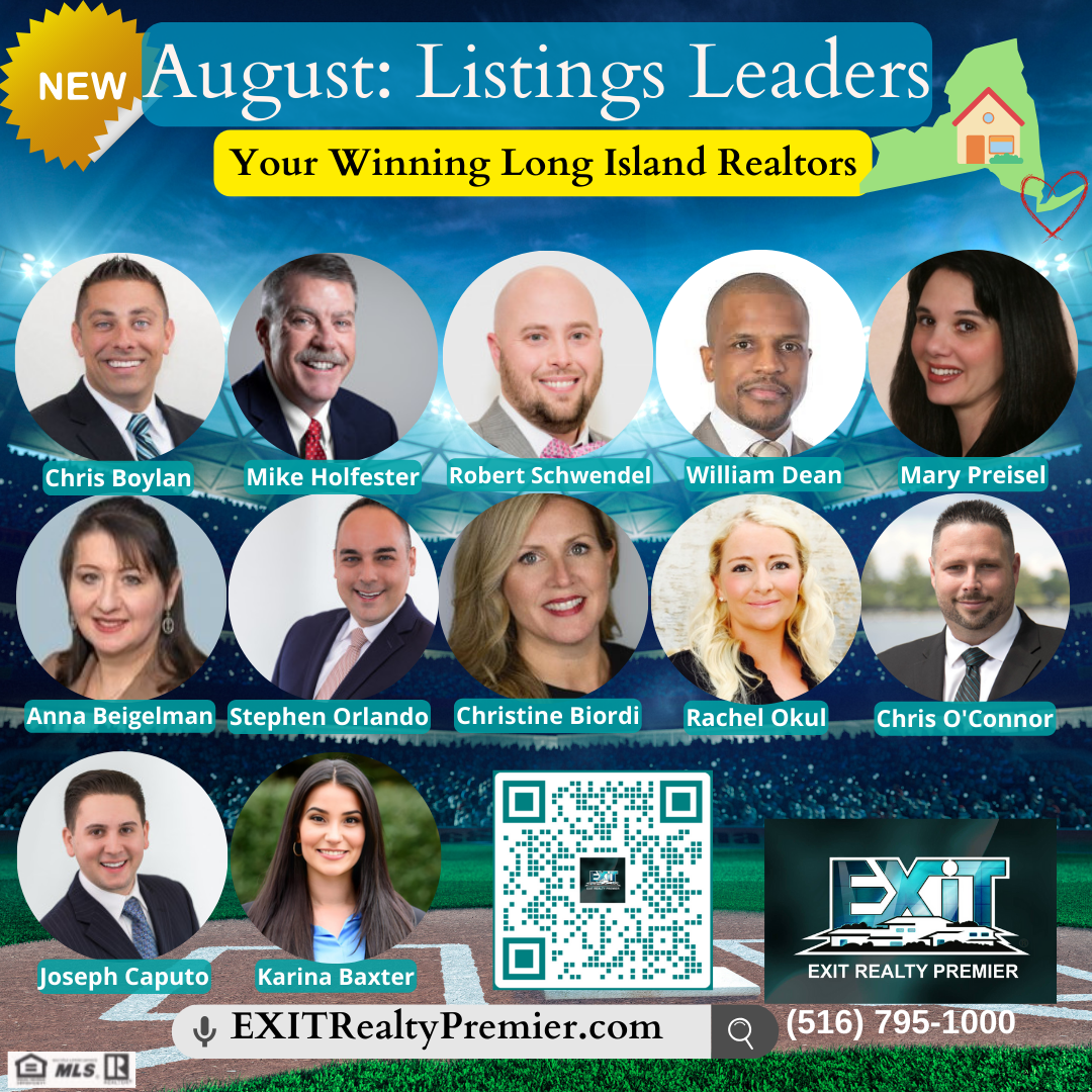 Long Island Listings Leaders August