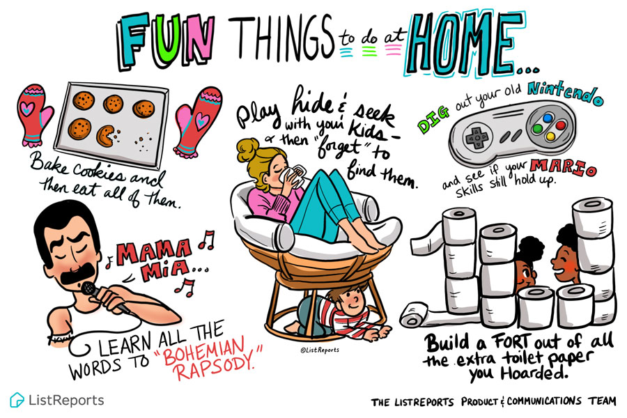 Fun Things to Do at Home!