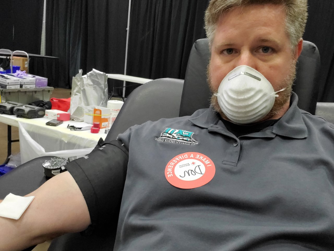 Donovan O'Donnell Saving Lives in Sioux Falls with American Red Cross